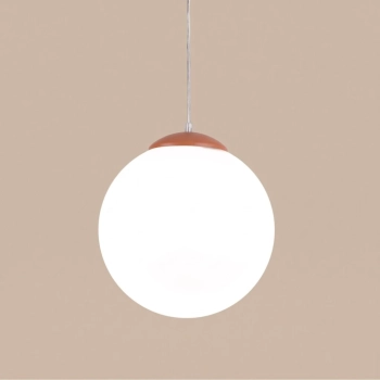 Ugo 30 lampa wisząca 1xE27 ochra czerwona SL.2220