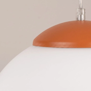 Ugo 30 lampa wisząca 1xE27 ochra czerwona SL.2220