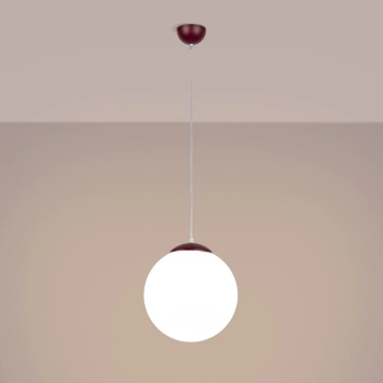 Ugo 30 lampa wisząca 1xE27 burgund SL.2223