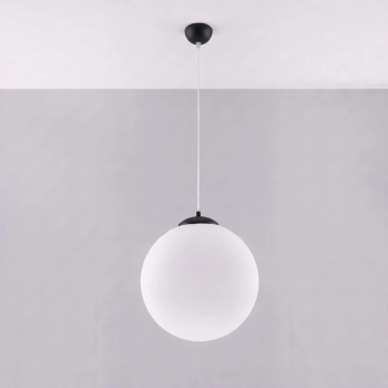Ugo 40 lampa wisząca 1xE27 czarna SL.2212