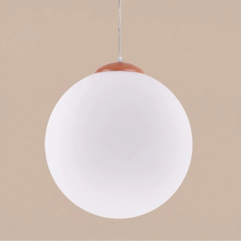 Ugo 40 lampa wisząca 1xE27 ochra czerwona SL.2221