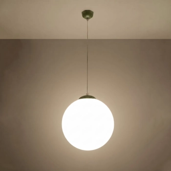 Ugo 40 lampa wisząca 1xE27 zielona oliwka SL.2230