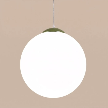 Ugo 40 lampa wisząca 1xE27 zielona oliwka SL.2230