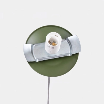 Ugo 40 lampa wisząca 1xE27 zielona oliwka SL.2230