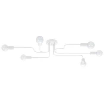 Vector 6 lampa wisząca 6xE27 biała SL.1443 Sollux Lighting