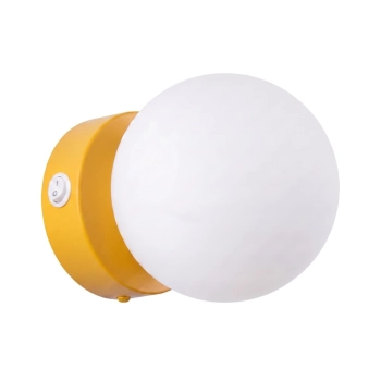 Yoli 1 kinkiet 1xG9 żółty z włącznikiem SL.2269 Sollux Lighting