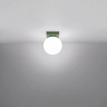 Yoli 1 lampa sufitowa 1xG9 zielona oliwka SL.2262