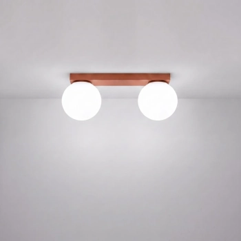 Yoli 2 lampa sufitowa 2xG9 ochra czerwona SL.2245