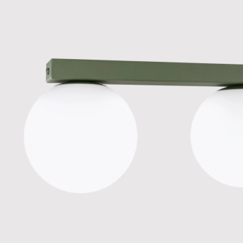 Yoli 2 lampa sufitowa 2xG9 zielona oliwka SL.2263