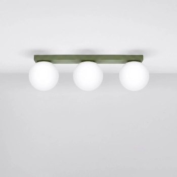 Yoli 3 lampa sufitowa 3xG9 zielona oliwka SL.2264