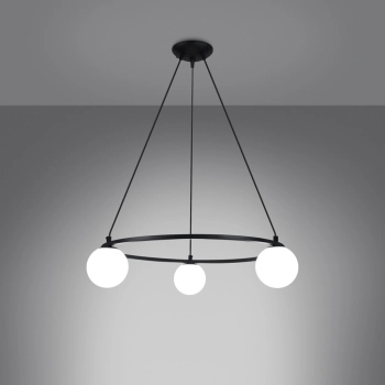 Yoli 3 lampa wisząca 3xG9 czarna SL.1213