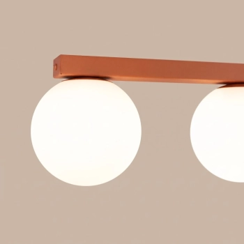 Yoli 4 lampa sufitowa 4xG9 ochra czerwona SL.2247