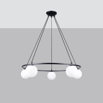 Yoli 5 lampa wisząca 5xG9 czarna SL.1214