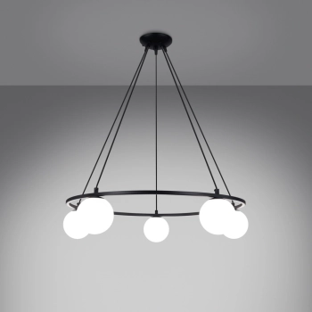 Yoli 5 lampa wisząca 5xG9 czarna SL.1214