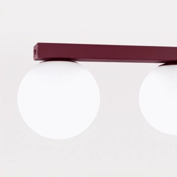 Yoli 6 lampa sufitowa 6xG9 burgund SL.2254