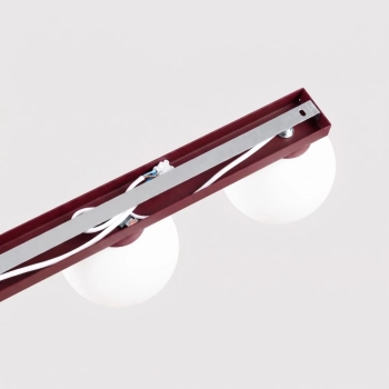 Yoli 6 lampa sufitowa 6xG9 burgund SL.2254