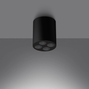 Zoe lampa sufitowa LED 9W 887lm 4000K czarna SL.1210