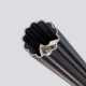 Arche 1 lampa wisząca 1xG9 czarna SL.1338