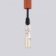 Arche 1 lampa wisząca 1xG9 ochra czerwona SL.2039