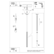 Arche 1 lampa wisząca 1xG9 burgund SL.2042