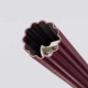 Arche 1 lampa wisząca 1xG9 burgund SL.2042