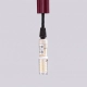 Arche 1 lampa wisząca 1xG9 burgund SL.2042