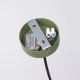 Arche 1 lampa wisząca 1xG9 zielona oliwka SL.2048