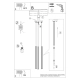 Arche 3P lampa wisząca 3xG9 taupe SL.2038