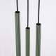 Arche 3P lampa wisząca 3xG9 zielona oliwka SL.2050