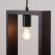 Aries lampa wisząca 1xE27 wenge SL.1311