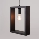 Aries lampa wisząca 1xE27 wenge SL.1311