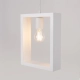 Aries lampa wisząca 1xE27 biała SL.1312