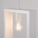 Aries lampa wisząca 1xE27 biała SL.1312