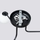 Astral 3 lampa sufitowa 3xG9 czarna SL.1662