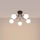 Astral 5 lampa sufitowa 5xG9 czarna SL.1663
