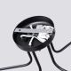 Astral 5 lampa sufitowa 5xG9 czarna SL.1663