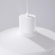 Bilo lampa wisząca 1xE27 biała SL.1702