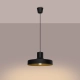 Bilo lampa wisząca 1xE27 czarna SL.1703