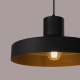 Bilo lampa wisząca 1xE27 czarna SL.1703