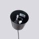 Bilo lampa wisząca 1xE27 czarna SL.1703