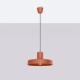 Bilo lampa wisząca 1xE27 ochra czerwona SL.1706