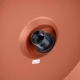 Bilo lampa wisząca 1xE27 ochra czerwona SL.1706