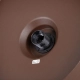 Bilo lampa wisząca 1xE27 brązowa SL.2058