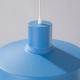 Bilo lampa wisząca 1xE27 błękitna SL.2059