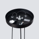 Bliss 3P lampa wisząca 3xG9 czarna SL.1463