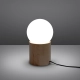 Boomo lampka biurkowa 1xG9 naturalne drewno SL.1193
