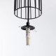 Brina 1 lampa wisząca 1xG9 czarna SL.1332