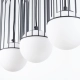 Brina 3L lampa wisząca 3xG9 czarna SL.1334