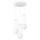 Brina 3P lampa wisząca 3xG9 biała SL.1335 Sollux Lighting