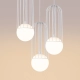 Brina 3P lampa wisząca 3xG9 biała SL.1335